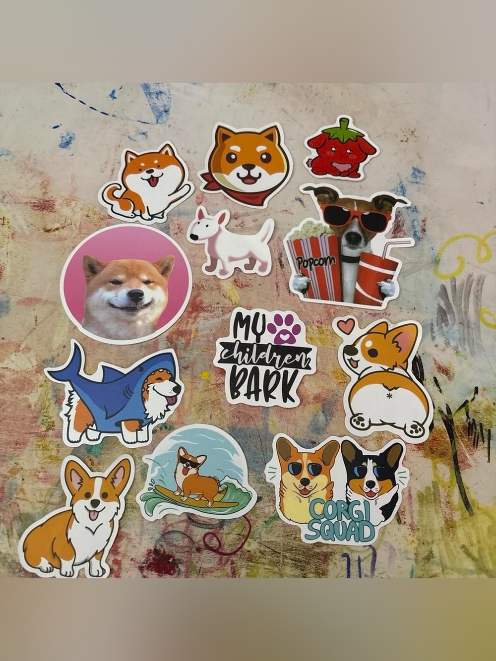 Dog Sticker set